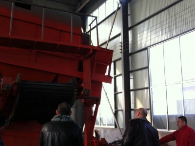 俄羅斯客戶定購(gòu)大型選金設(shè)備